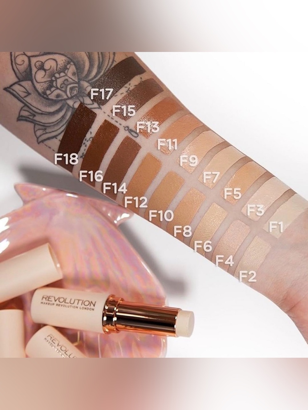 Makeup Revolution Fast Base Stick Foundations